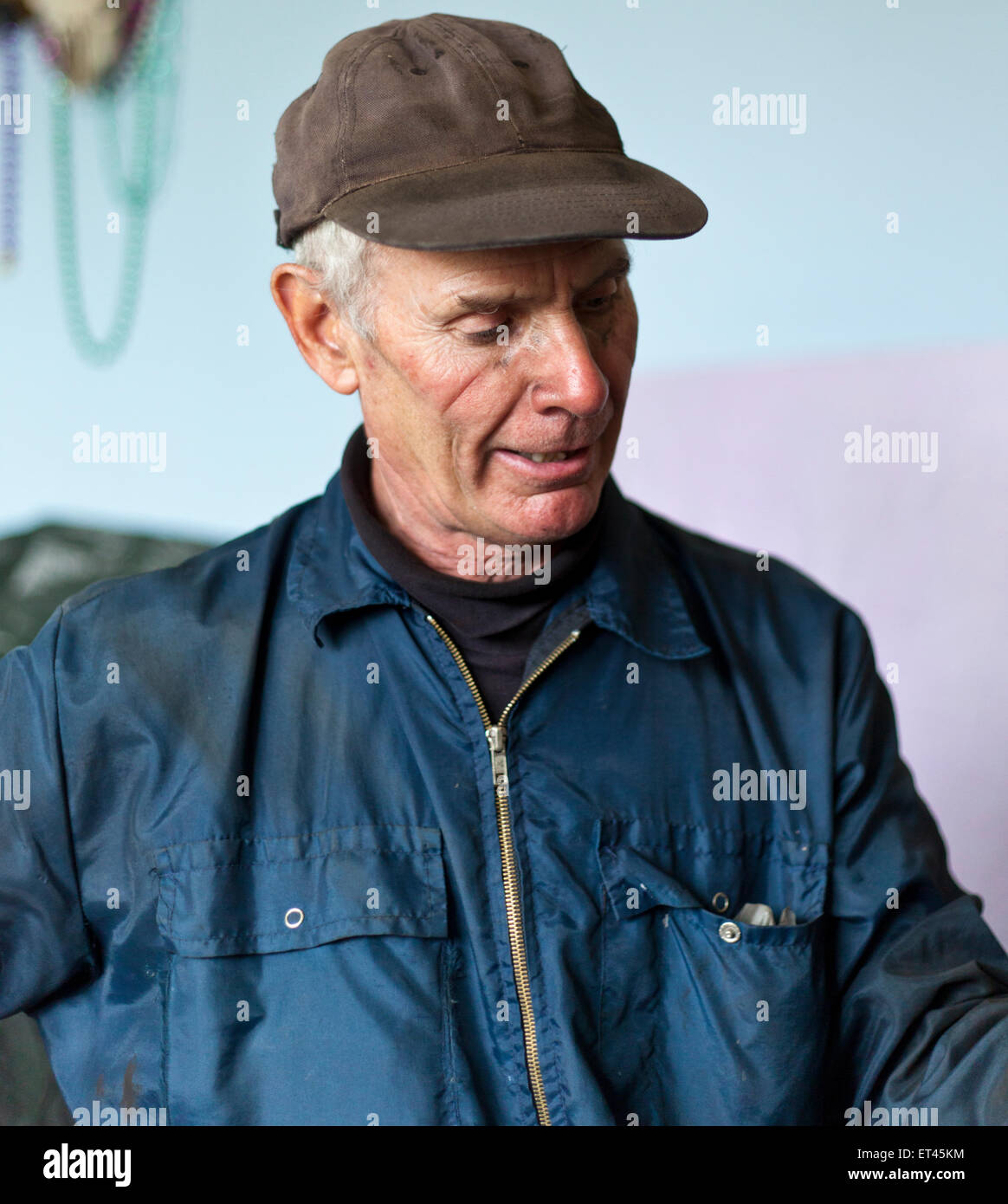 Chimney Sweep at work Stock Photo Alamy