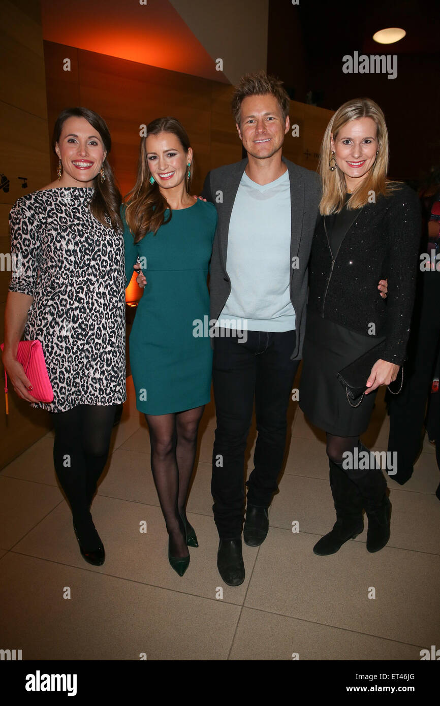 Celebrities at a Sky and Madame charity event at Museum Brandhorst