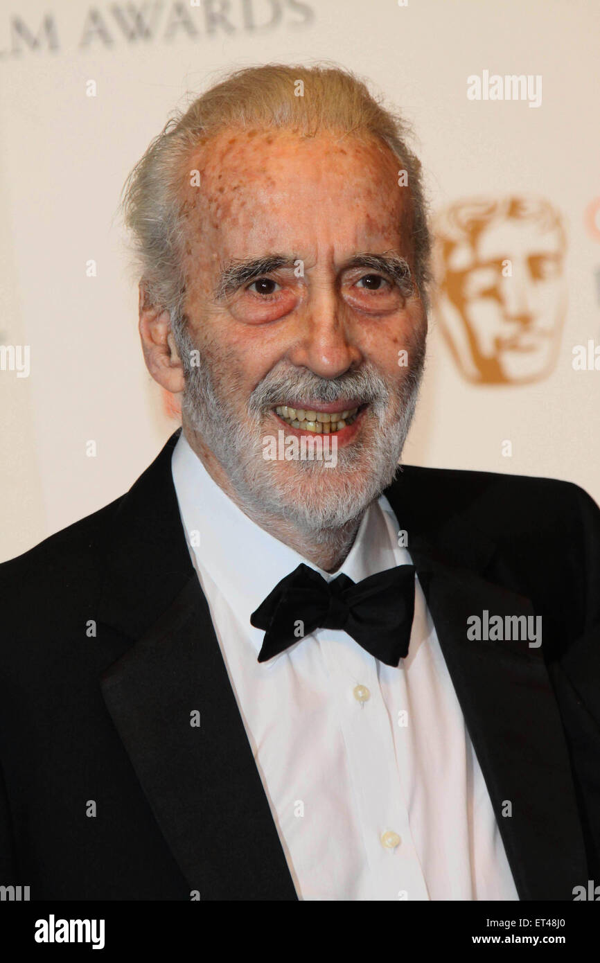 FILE PICS: Sir Christopher Lee 1922-2015 English Actor died 11th June,  2015. Sir Christopher Lee, the veteran actor has died aged 93. The  English-born actor, who made his name playing Dracula and