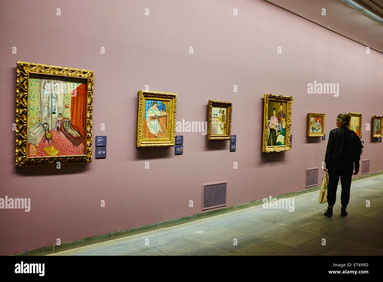 France, Paris, les Tuileries, museum of Orangerie Stock Photo