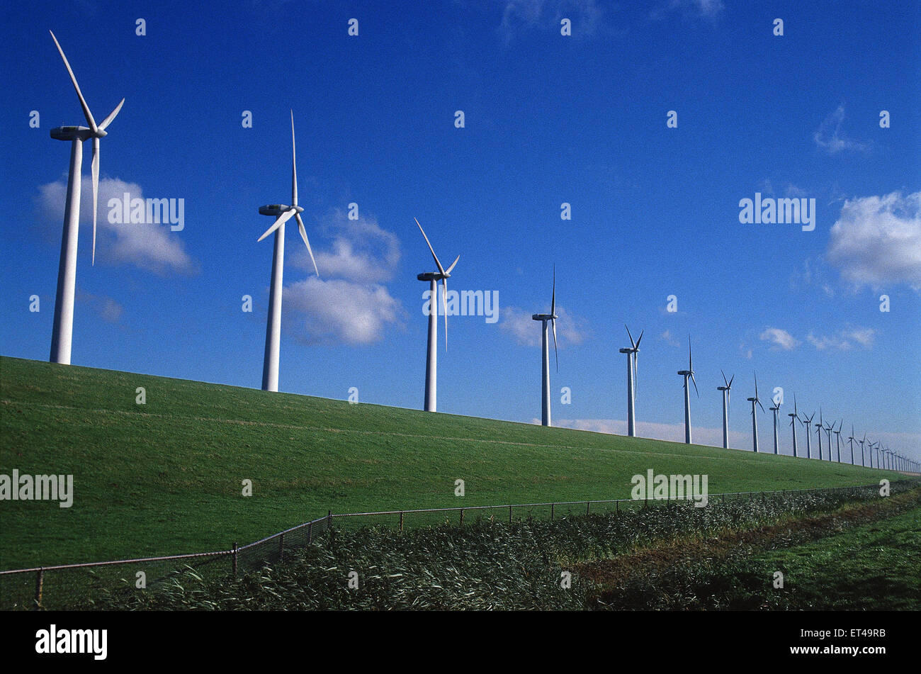 Hamburg, Germany, windmills Stock Photo Alamy