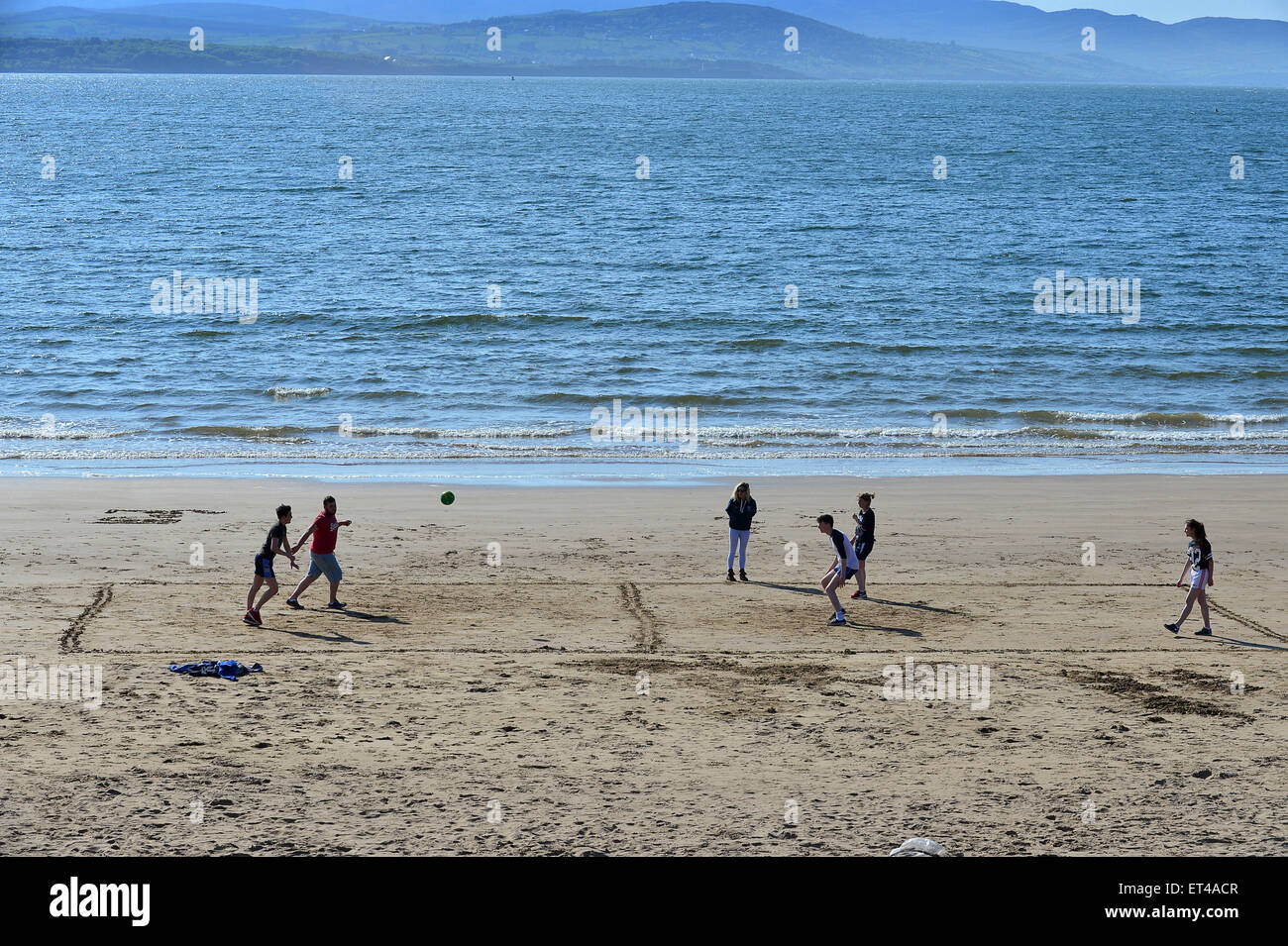 Ludden Beach, County Donegal, Ireland. 11th June, 2015. Weather