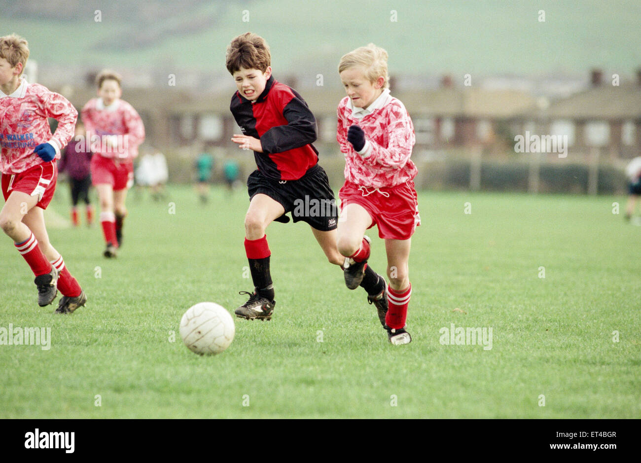 1990s children football hires stock photography and images Alamy