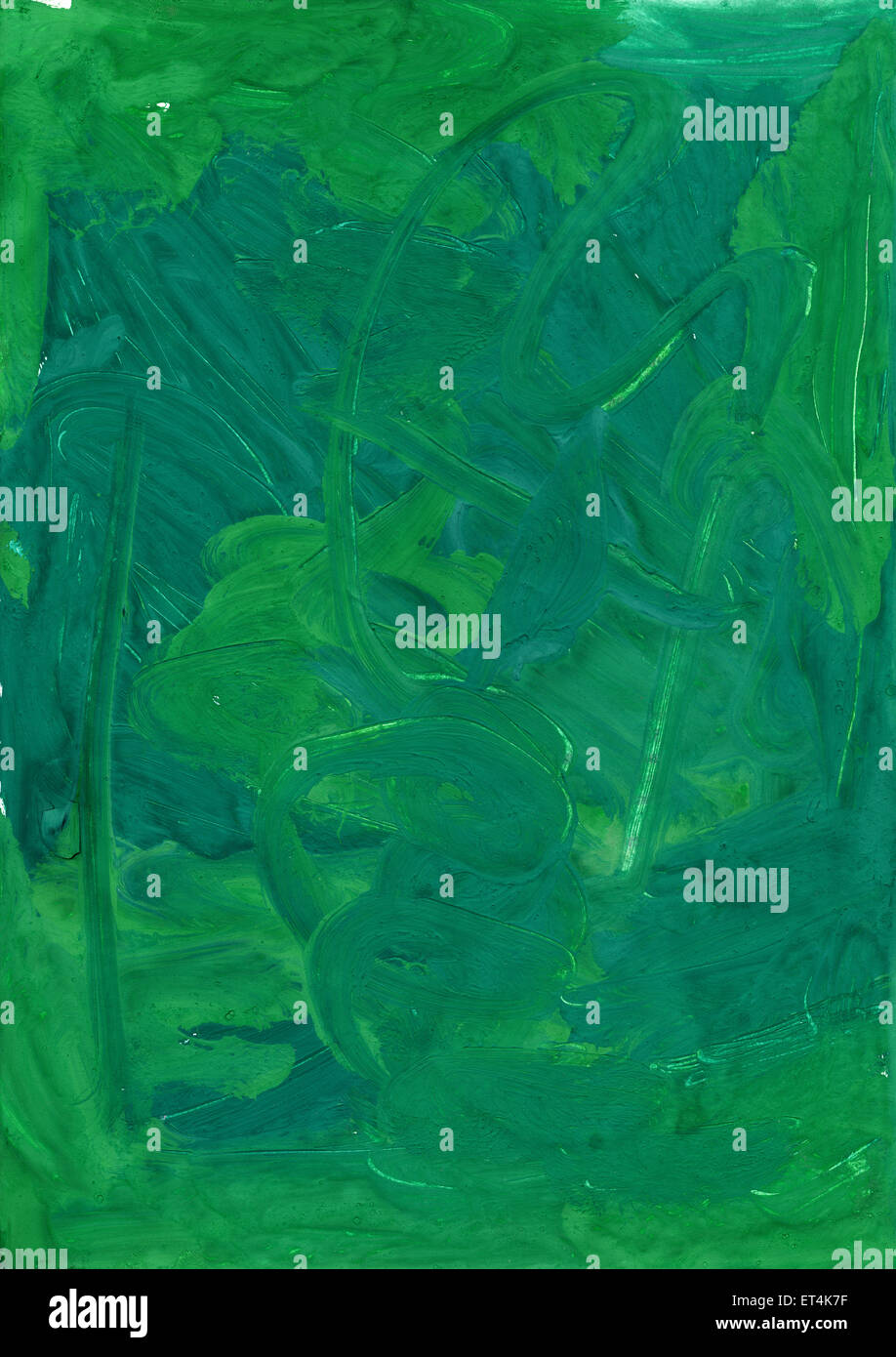 Abstract green background from watercolor Stock Photo - Alamy