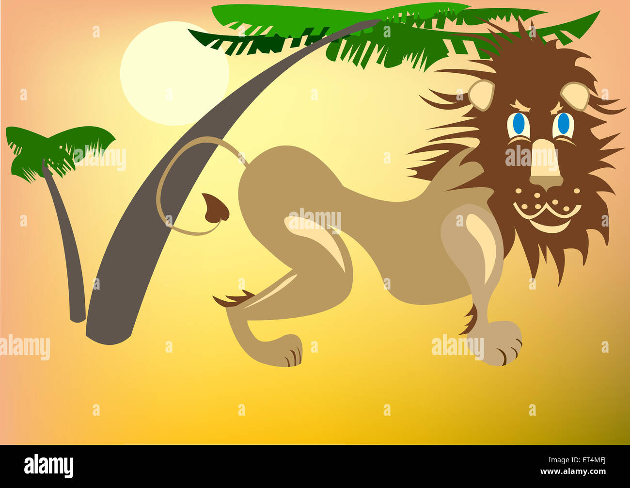 Funny lion hi-res stock photography and images - Alamy