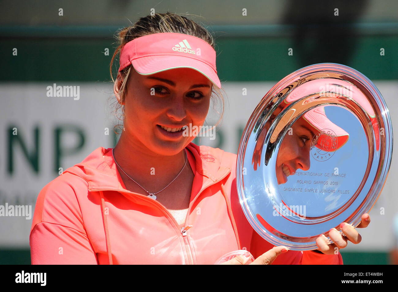 Paula BADOSA GIBERT - 06.06.2015 - Jour 14 - Roland Garros 2015.Photo : Nolwenn Le Gouic/Icon Sport Stock Photo