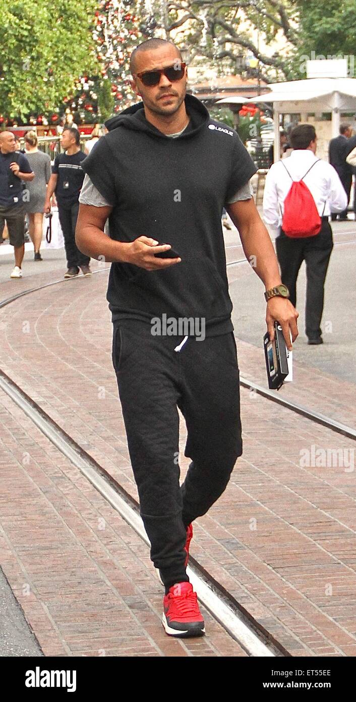 Jesse Williams Grey S Anatomy High Resolution Stock Photography And Images Alamy