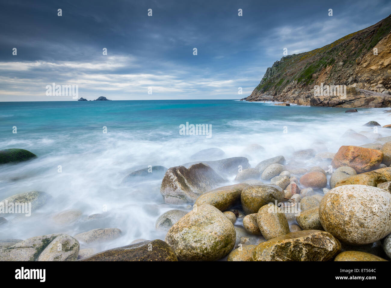 Cot valley beach cornwall hi-res stock photography and images - Alamy