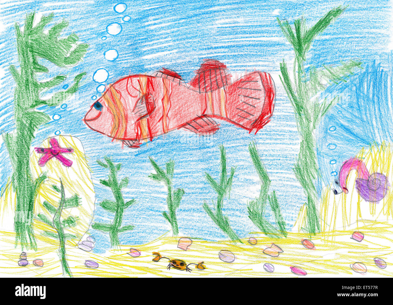 How to Draw an Underwater Scenehow to Draw an Underwater Scene - DrawingNow
