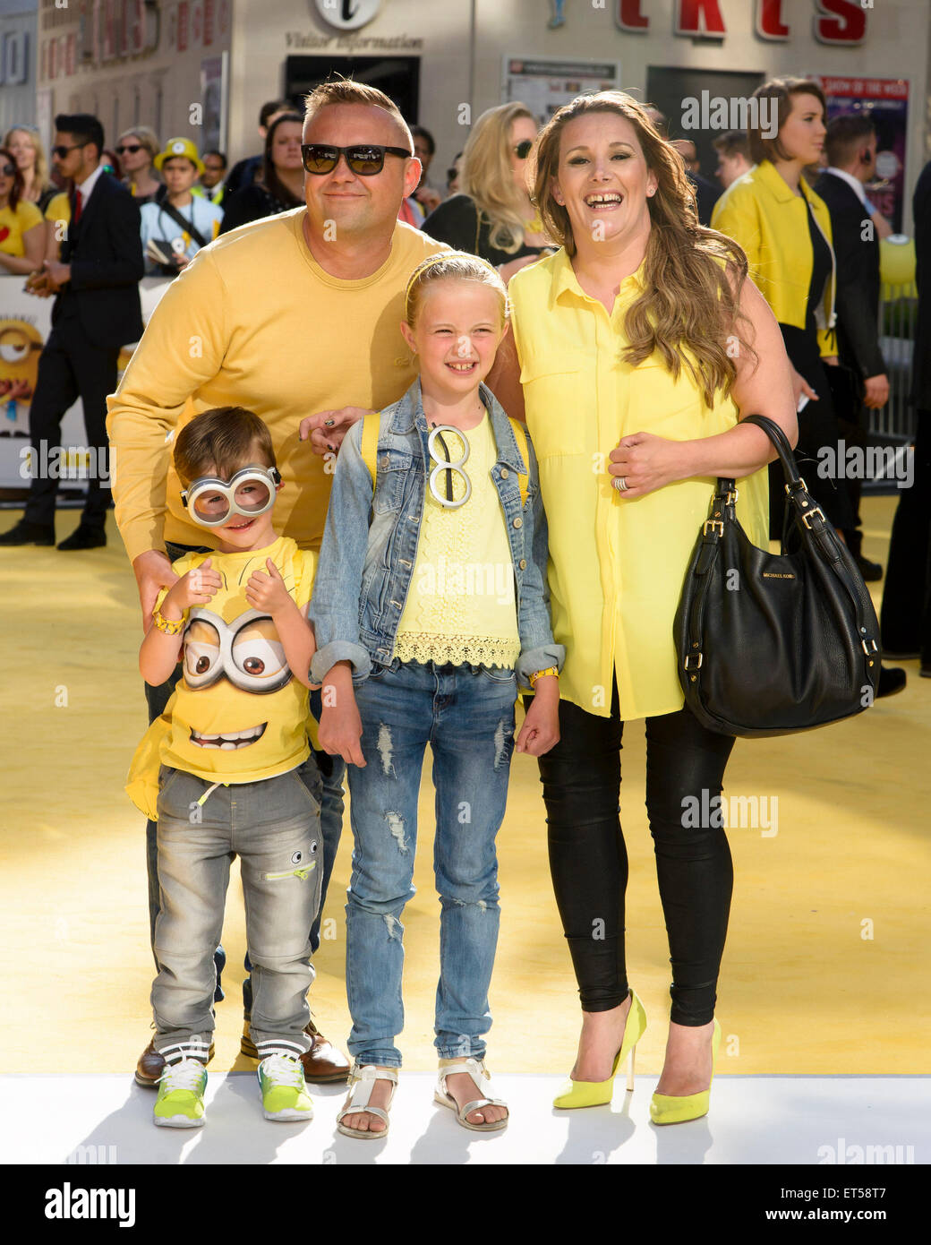 Sam bailey family hires stock photography and images Alamy