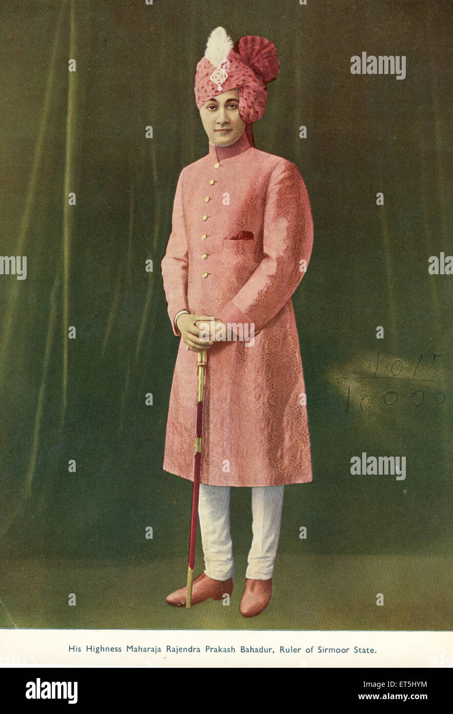 Prince Rajbhandari Princes of India ; His Highness Maharaja Rajendra Prakash Bahadur Ruler ...