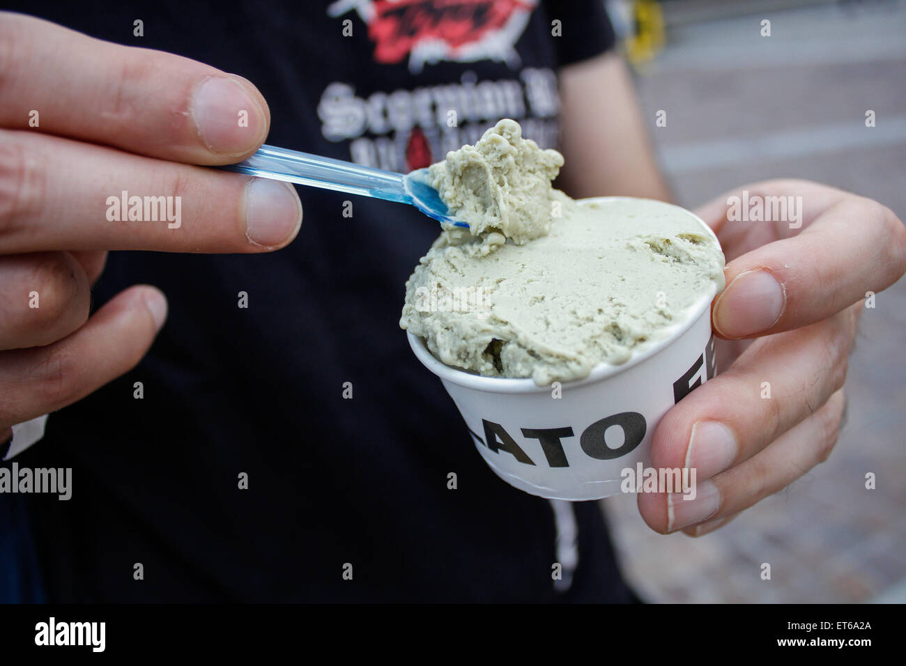 Turin, Italy. 11th June, 2015. From June 1114, 2015 the Ice Cream