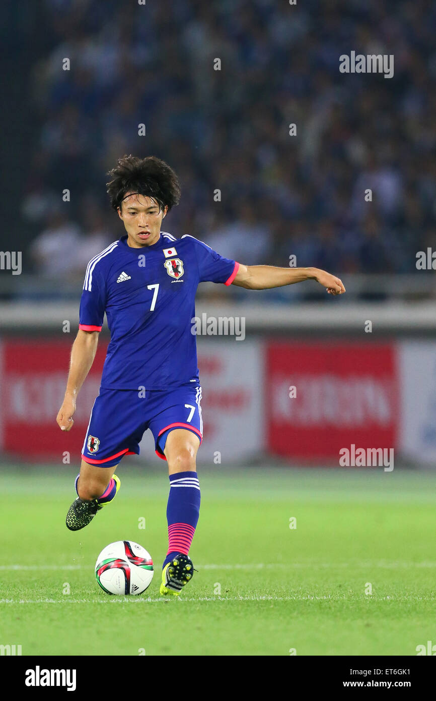 Kanagawa, Japan. 11th June, 2015. Gaku Shibasaki (JPN) Football/Soccer ...