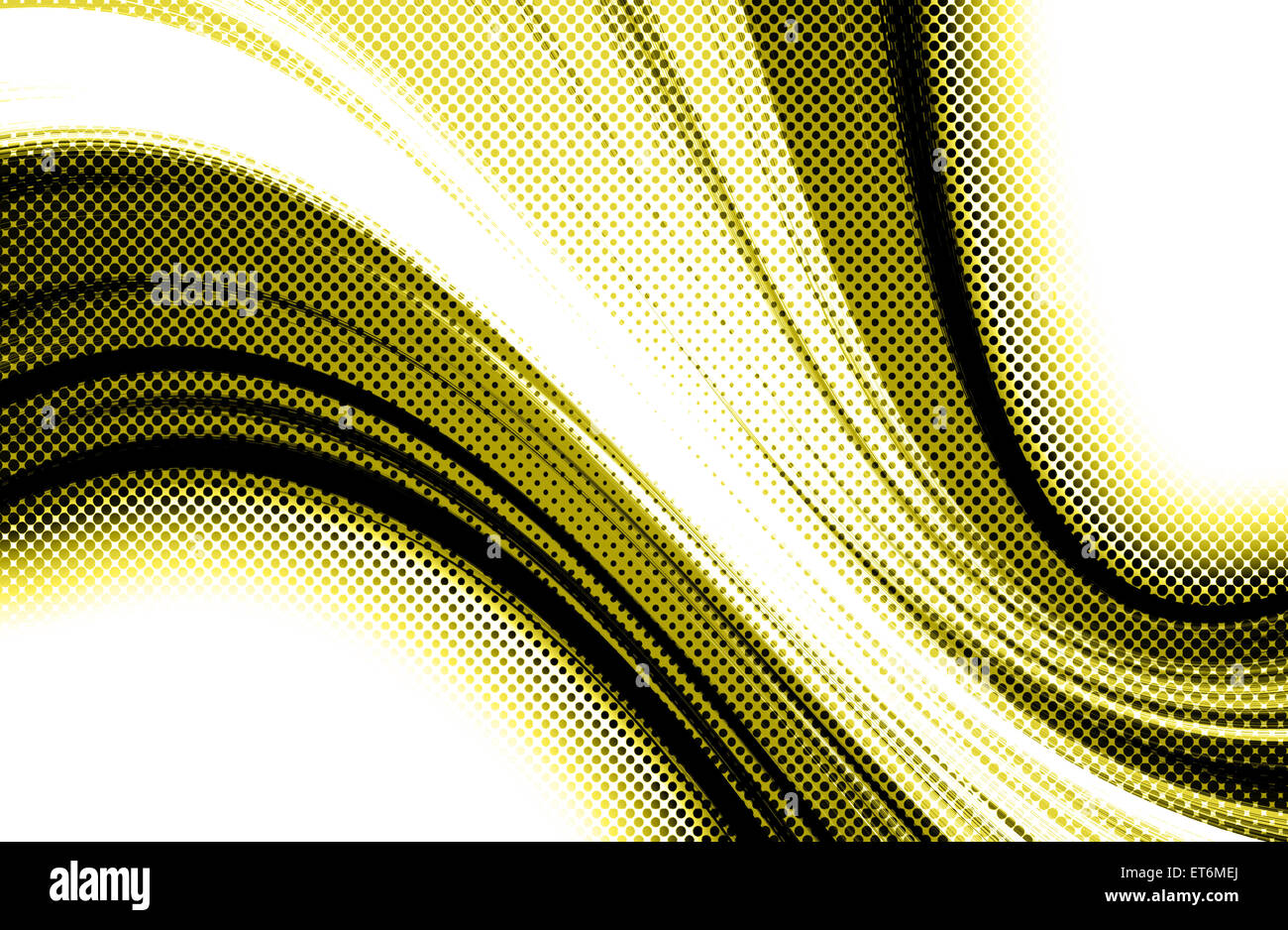 abstract yellow background and digital wave with motion blur Stock ...