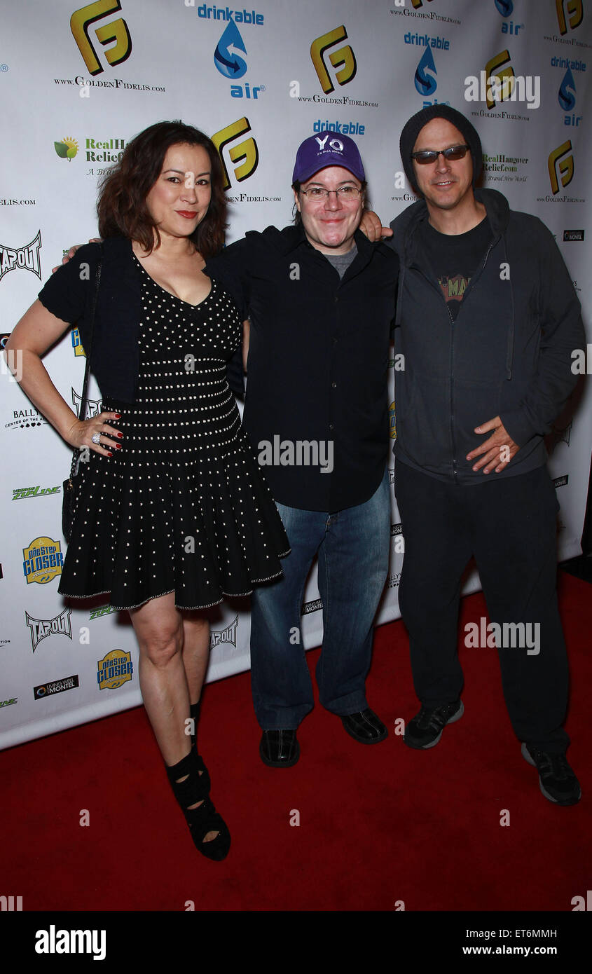 One Step Closer Foundation 7th Annual All-In For Cerebral Palsy Celebrity Poker Tournament at Bally's Las Vegas Hotel & Casino  Featuring: Jennifer Tilly, Jamie Gold, Phil Laak Where: Las Vegas, Nevada, United States When: 13 Dec 2014 Credit: Judy Eddy/WENN.com Stock Photo