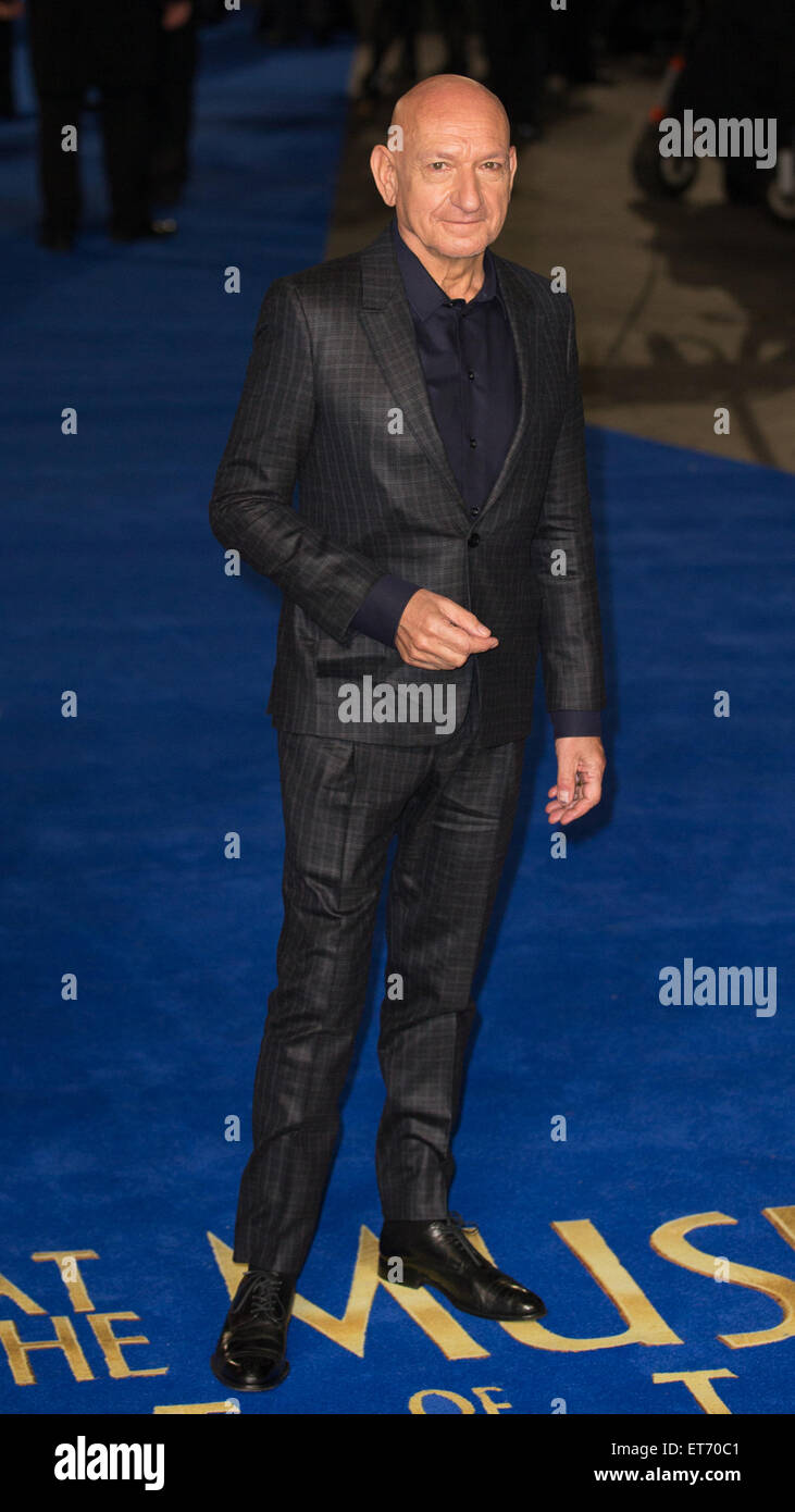 The European premiere of 'Night at the Museum: Secret of the Tomb'  held at the Empire Leicester Square - Arrivals  Featuring: Sir Ben Kingsley Where: London, United Kingdom When: 15 Dec 2014 Credit: Mario Mitsis/WENN.com Stock Photo
