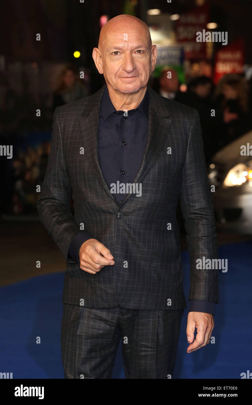 'Night at the Museum: Secret of the Tomb' - UK film premiere at the Empire cinema - Arrivals  Featuring: Sir Ben Kingsley Where: London When: 15 Dec 2014 Credit: Lia Toby/WENN.com Stock Photo