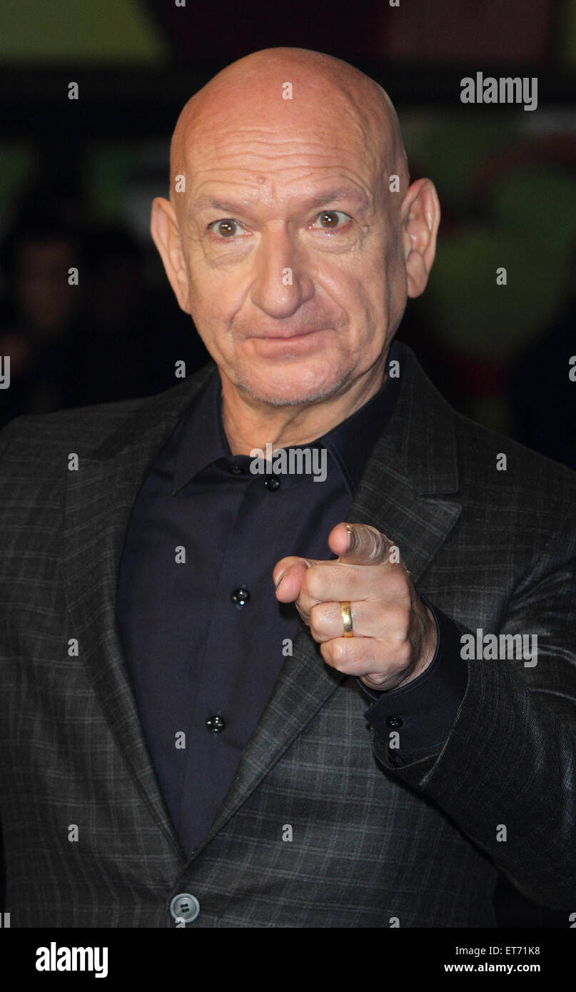 'Night at the Museum: Secret of the Tomb' UK film premiere, Empire Cinema, Leicester Square, London,  Featuring: Sir Ben Kingsley Where: London, United Kingdom When: 15 Dec 2014 Credit: WENN.com Stock Photo