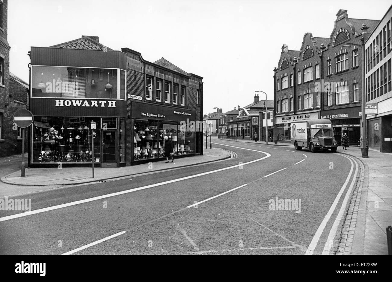 Lane, Stockton, 25th April 1978 Stock Photo Alamy