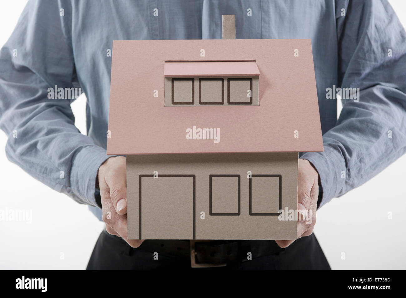 Real estate agent showing dream home, Bavaria, Germany Stock Photo Alamy