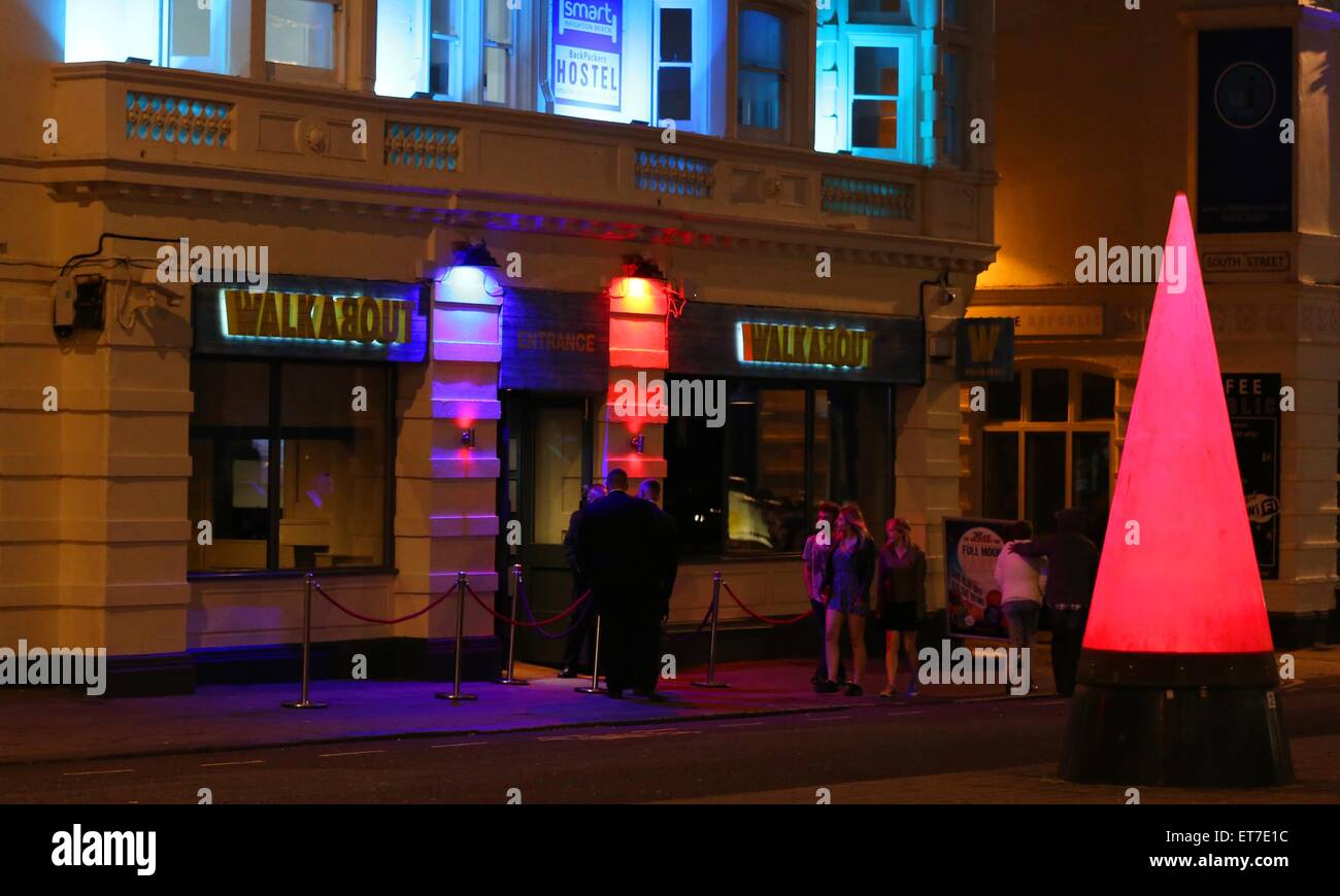The Walkabout Pub in West Street Brighton. Picture by James Boardman. Stock Photo