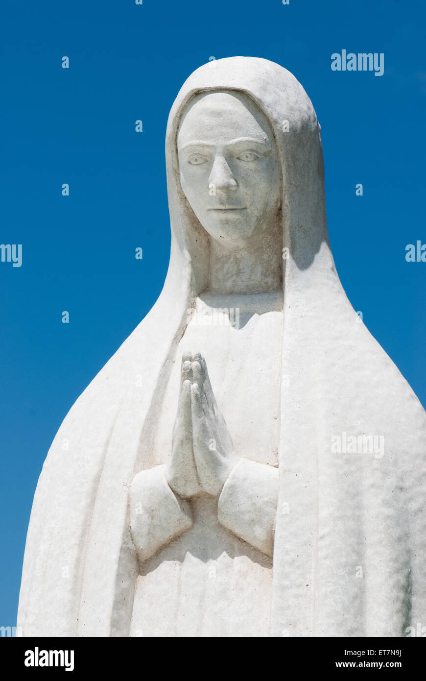 Statue of Virgin Maria Stock Photo