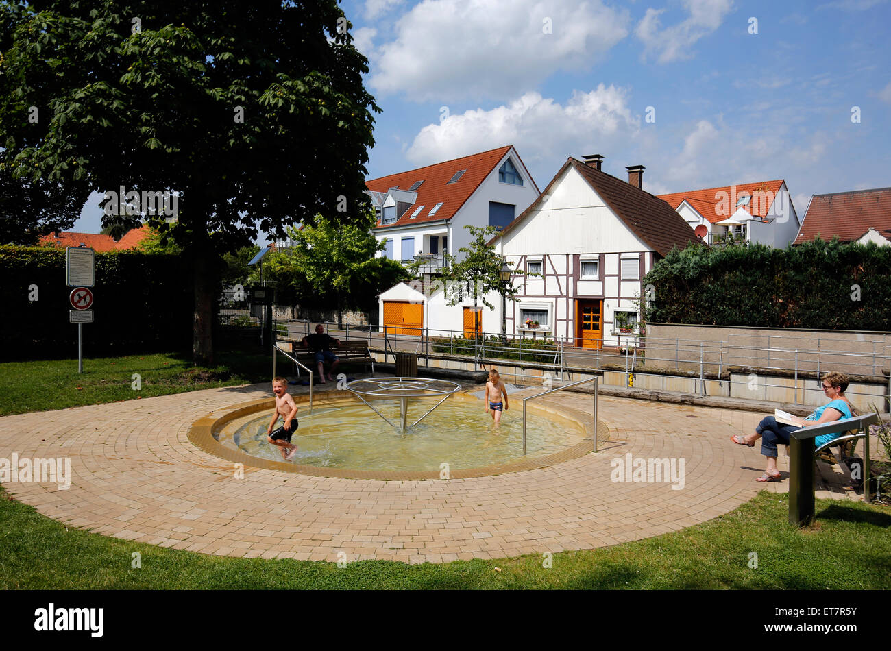  Foto zu Bad Lippspringe, Germany, a playground in the park on the lip Source 