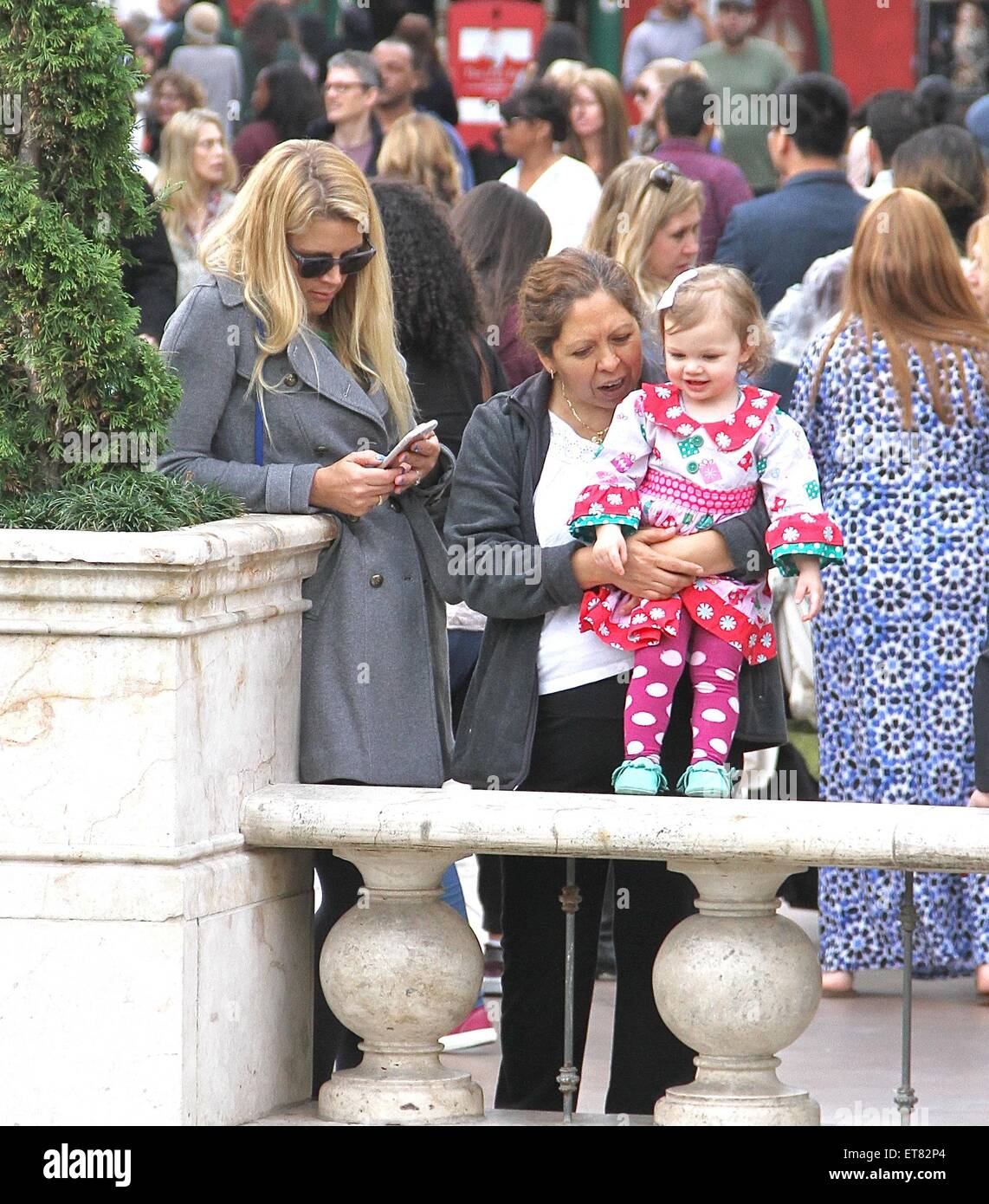 Busy Philipps spotted shopping at The Grove with her two daughters, Birdie and Cricket Silverstein  Featuring: Busy Philipps, Cricket Silverstein Where: Hollywood, California, United States When: 19 Dec 2014 Credit: WENN.com Stock Photo