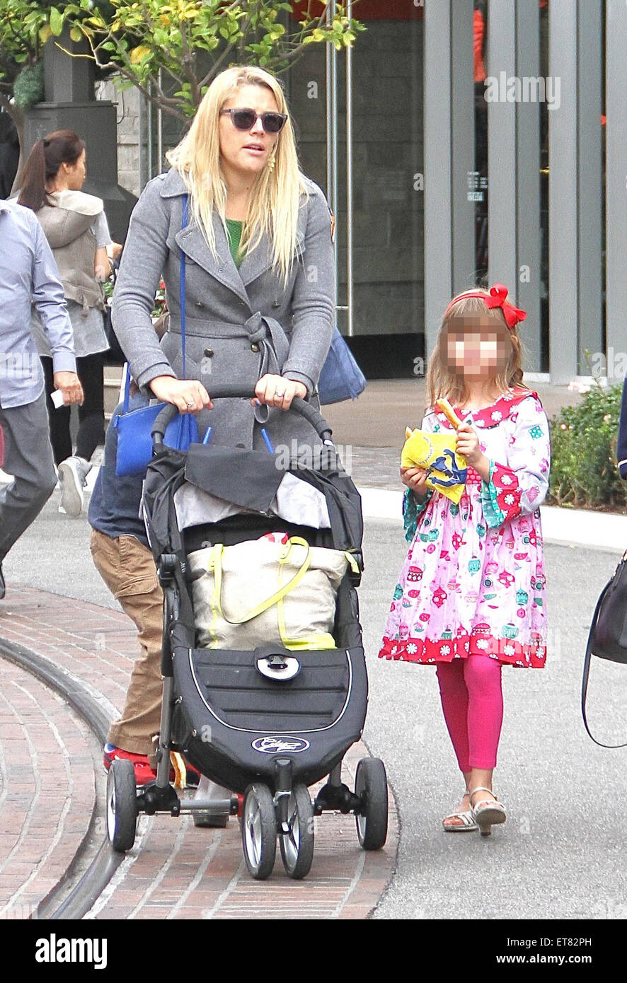 Busy Philipps spotted shopping at The Grove with her two daughters, Birdie and Cricket Silverstein  Featuring: Busy Philipps, Birdie Silverstein Where: Hollywood, California, United States When: 19 Dec 2014 Credit: WENN.com Stock Photo