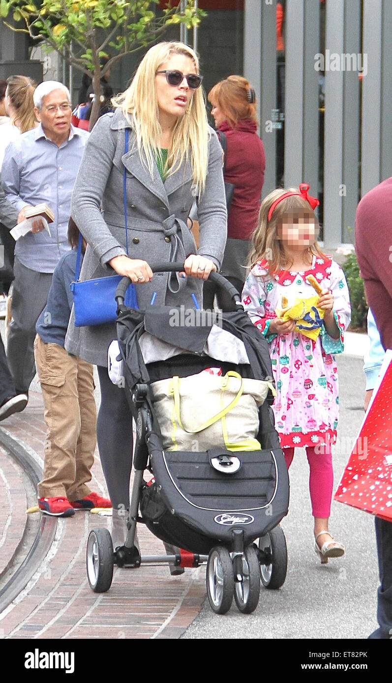 Busy Philipps spotted shopping at The Grove with her two daughters, Birdie and Cricket Silverstein  Featuring: Busy Philipps, Birdie Silverstein Where: Hollywood, California, United States When: 19 Dec 2014 Credit: WENN.com Stock Photo