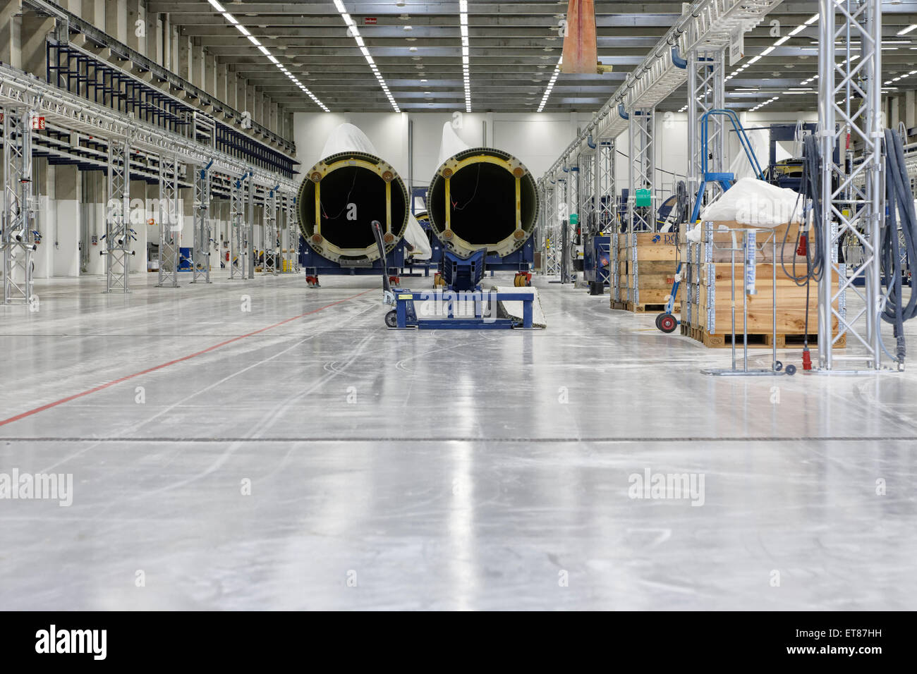 Lauchhammer, Germany, Vestas Blades Germany GmbH Lauchhammer Stock