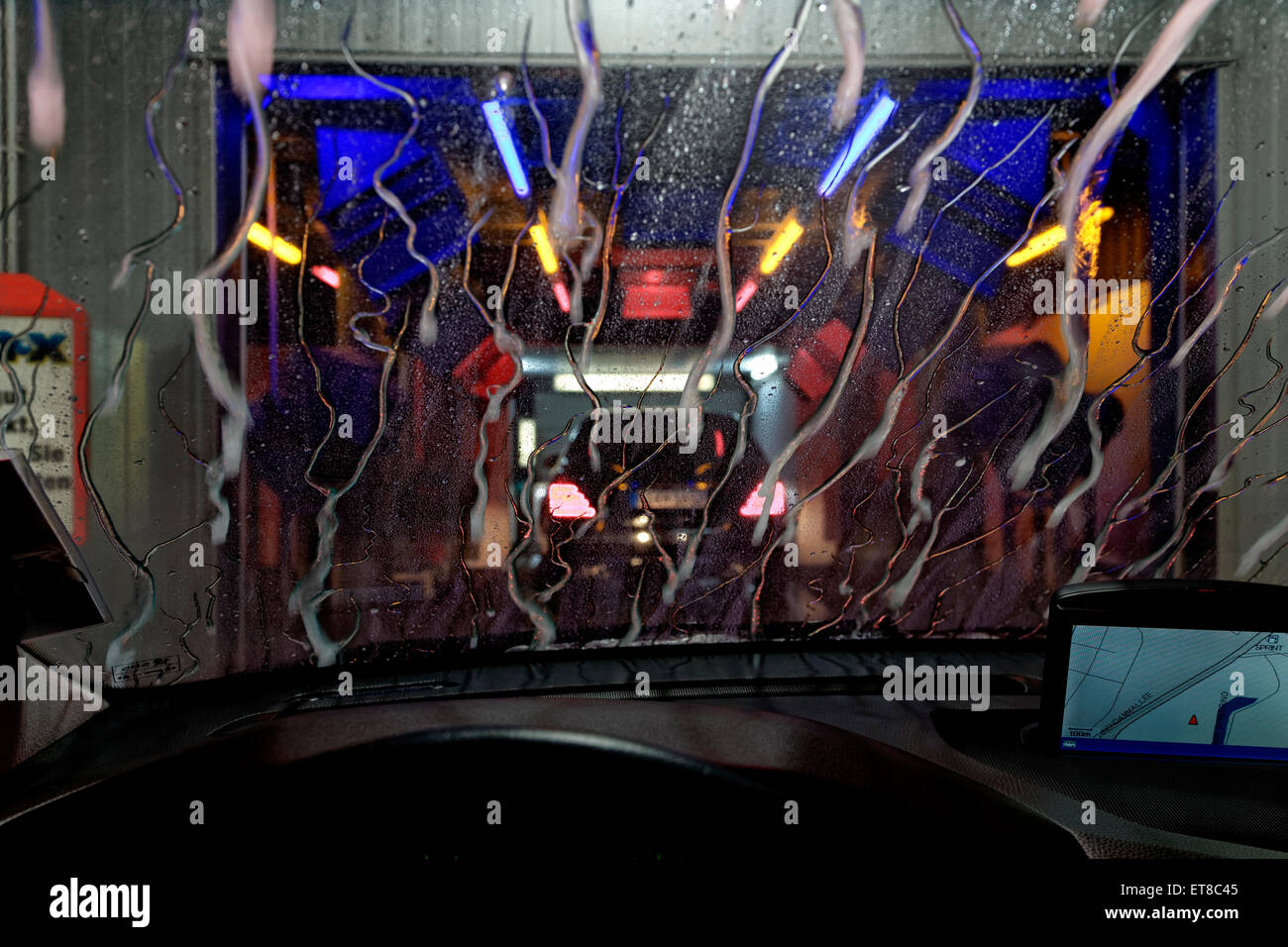 Berlin, Germany, car wash Stock Photo Alamy