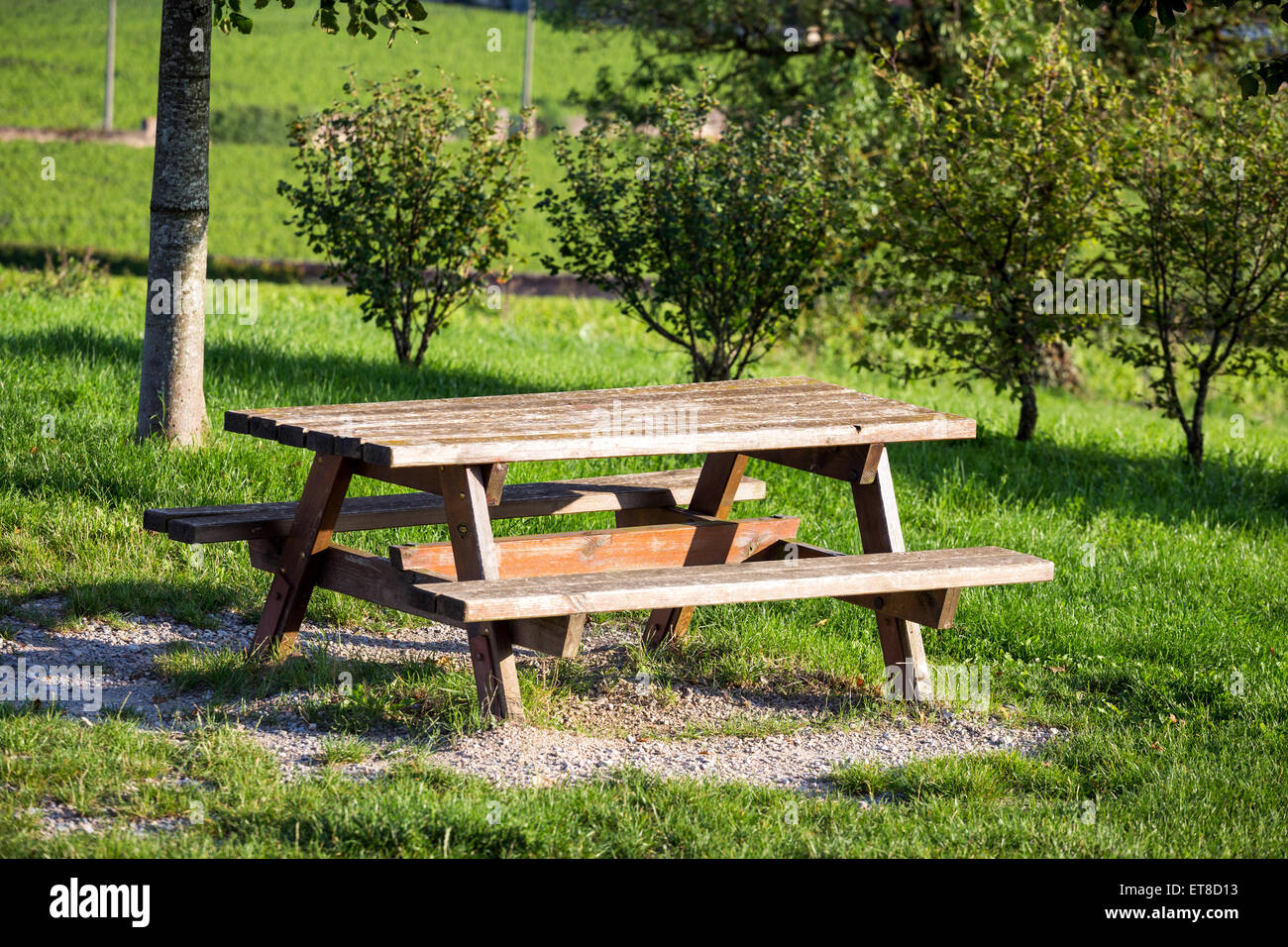 Outdoor picnic table france hires stock photography and images Alamy