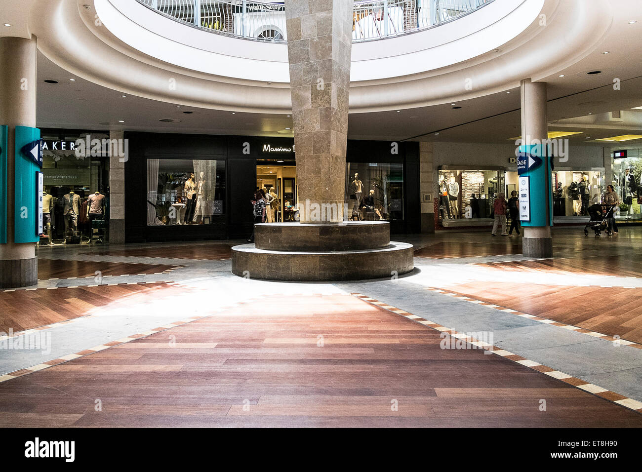 The interior of Bluewater Shopping Centre in Dartfod. Stock Photo