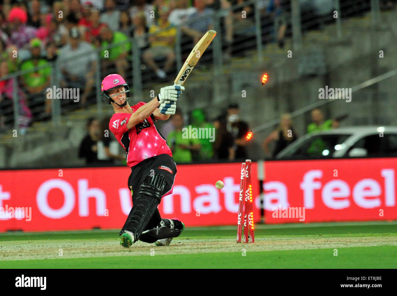 Big Bash League Sydney Thunder V Sydney Sixers High Resolution Stock Photography And Images Alamy