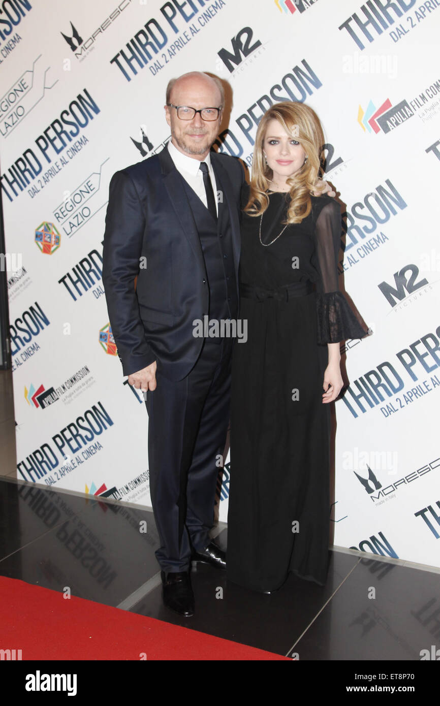'Third Person' premiere in Rome Featuring Paul Haggis, Alexandra Dinu
