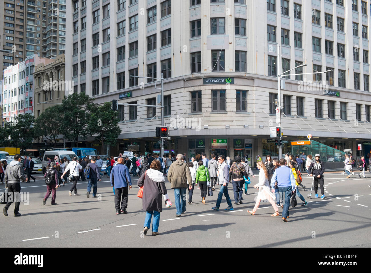 Diagonal pedestrian crossing. Crossroads with a pedestrian crossing diagonally Diagonal pedestrian crossing. Crossroads with a pedestrian crossing diagonally