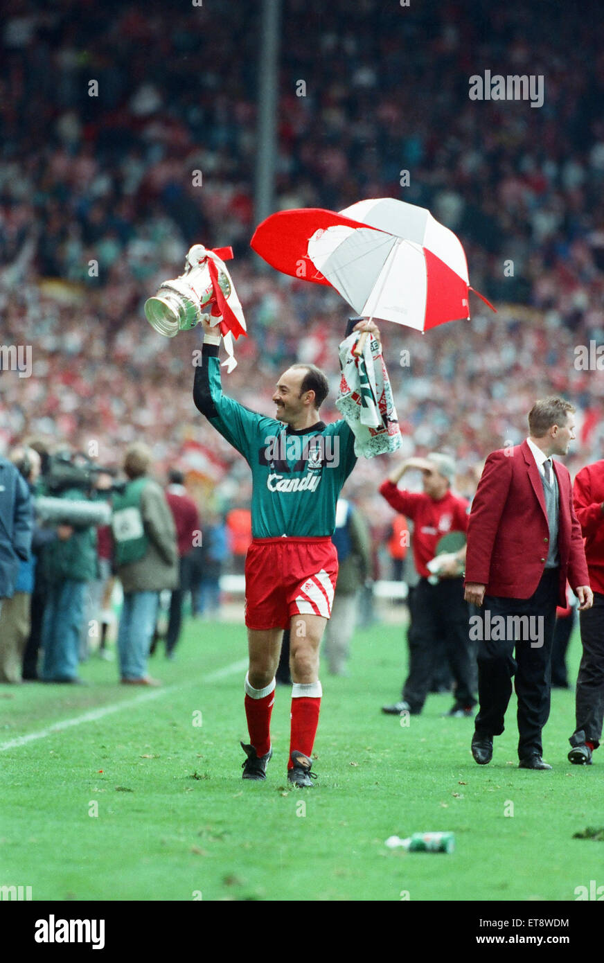 Bruce Grobbelaar, Liverpool goalkeeper Fotografía de noticias - Getty