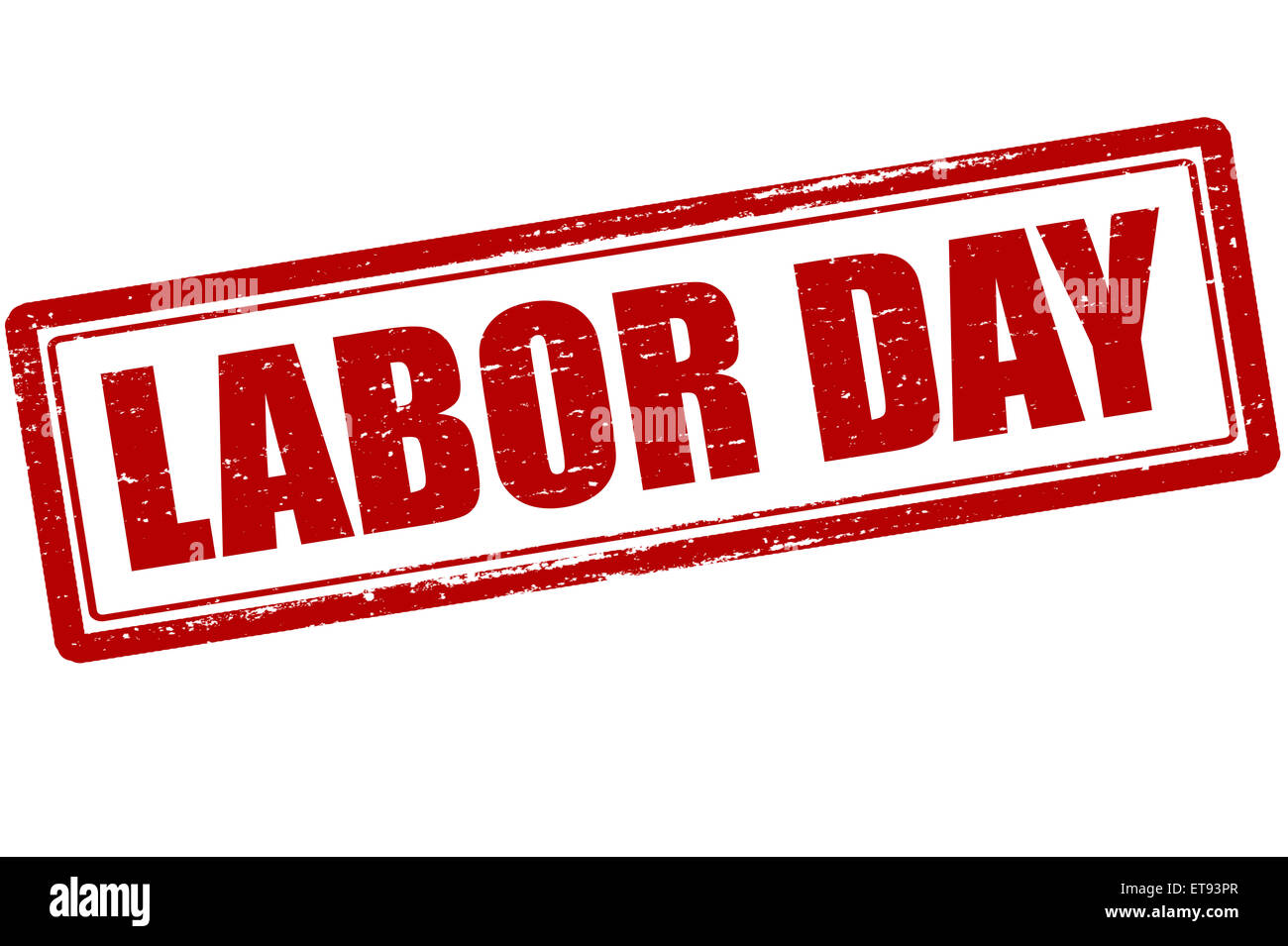 Rubber stamp with text labor day inside, vector illustration Stock ...