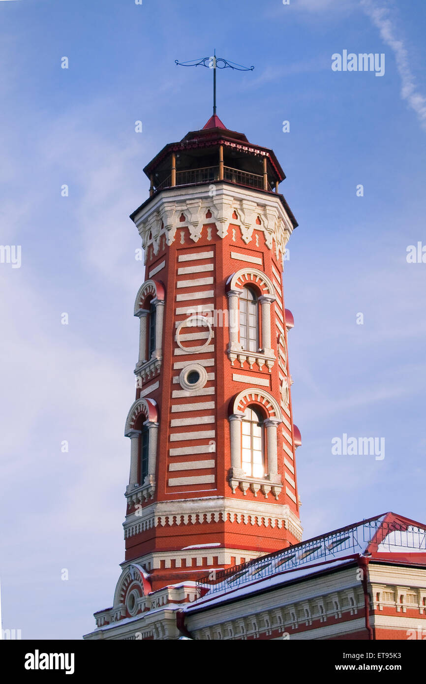 Russia. Fire department tower in Volgograd Stock Photo Alamy