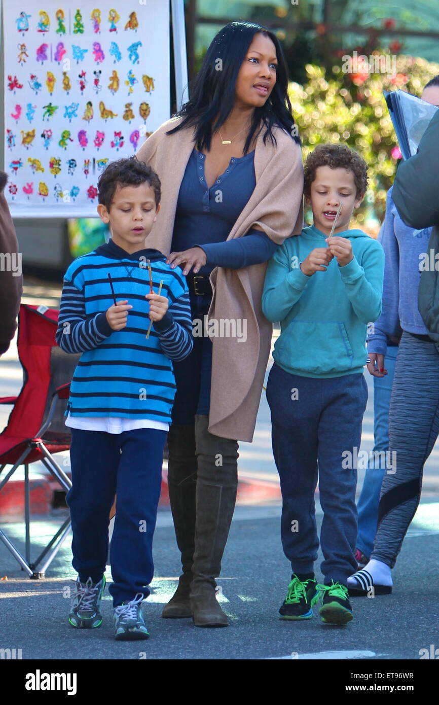 Garcelle beauvais jax joseph nilon hires stock photography and images