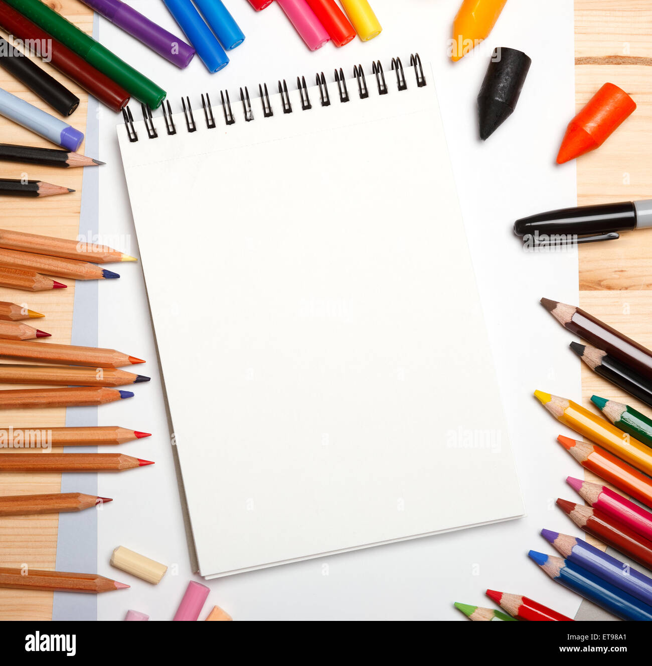 Drawing Materials Stock Photo, Picture and Royalty Free Image