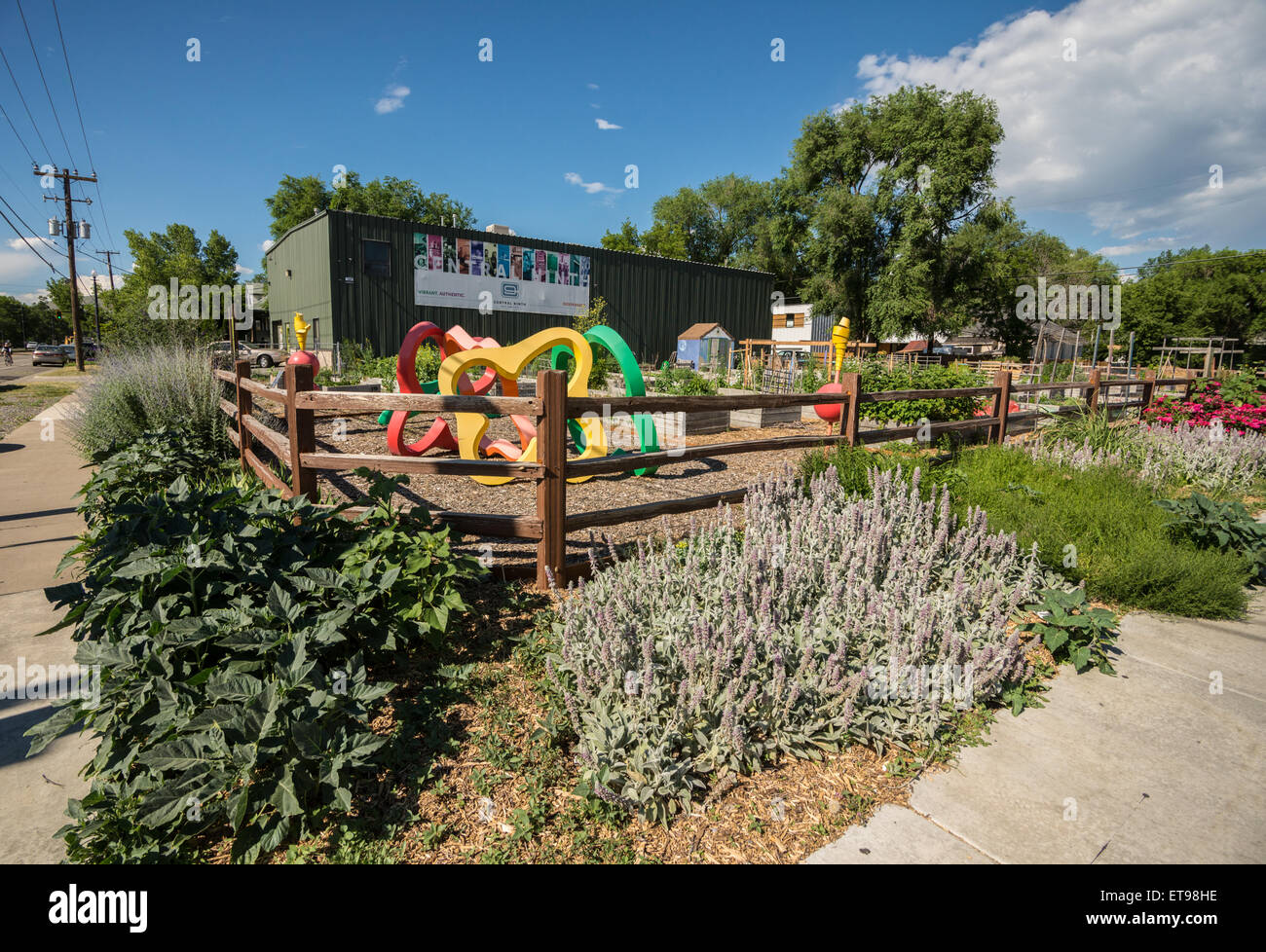 Community vegetable garden city hires stock photography and images Alamy