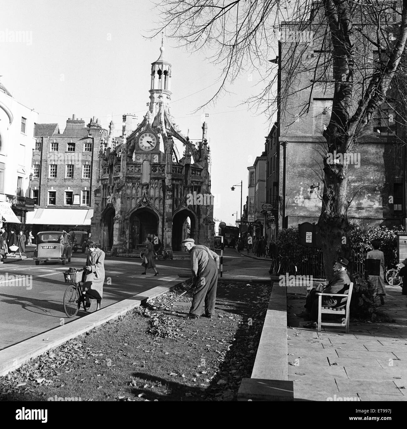 Chichester cross clock Black and White Stock Photos & Images Alamy