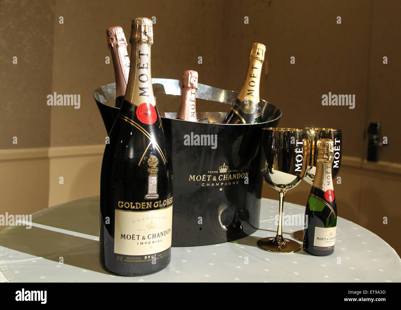 Moet chandon menu hi-res stock photography and images - Alamy