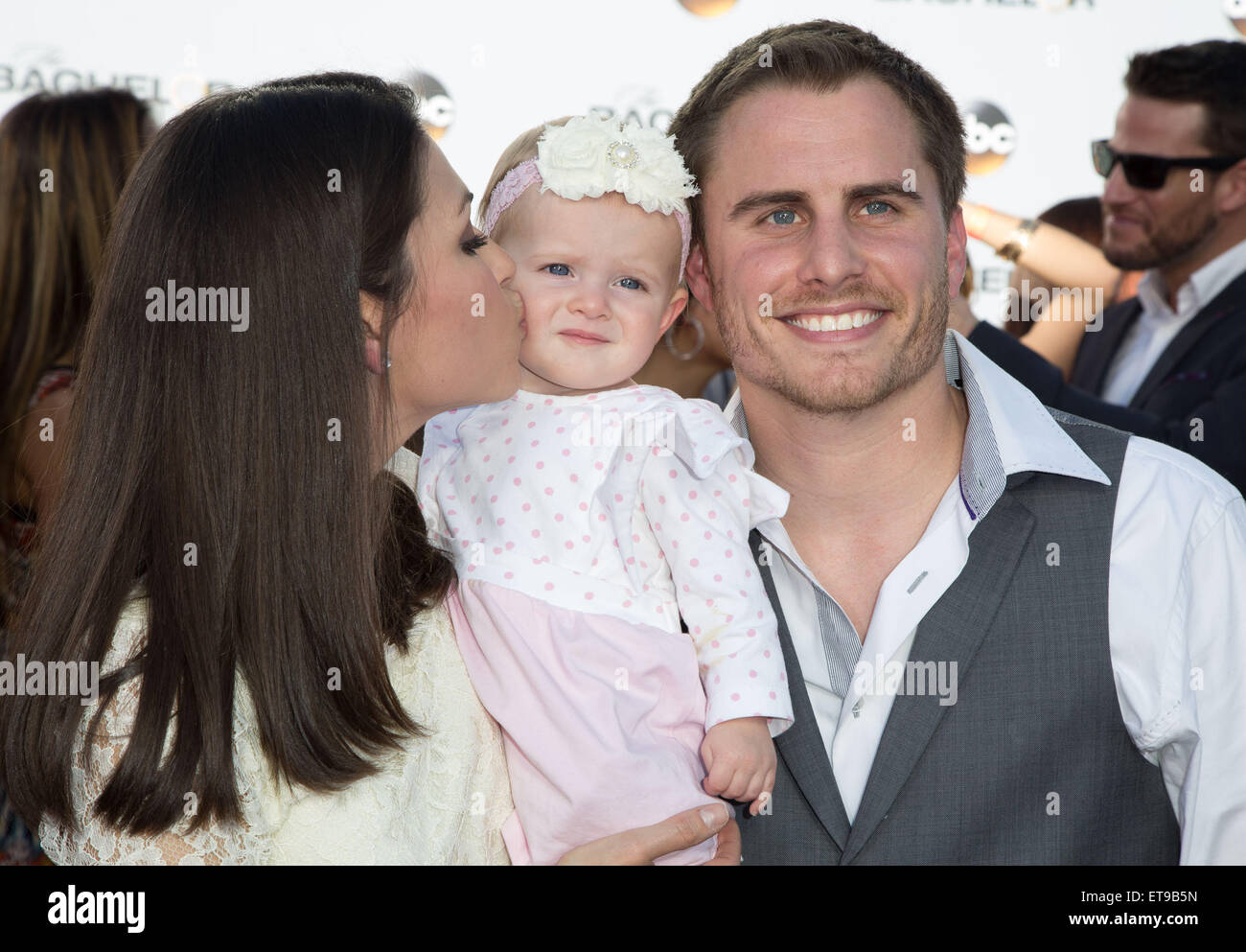 Premiere of ABC's 'The Bachelor' Season 19 at the Line 204 East Stages in Hollywood  Featuring: Deanna Stagliano, Addison Marie Stagliano, Stephen Stagliano Where: Los Angeles, California, United States When: 05 Jan 2015 Credit: Brian To/WENN.com Stock Photo