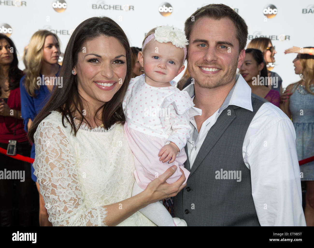 Premiere of ABC's 'The Bachelor' Season 19 at the Line 204 East Stages in Hollywood  Featuring: Deanna Stagliano, Addison Marie Stagliano, Stephen Stagliano Where: Los Angeles, California, United States When: 05 Jan 2015 Credit: Brian To/WENN.com Stock Photo