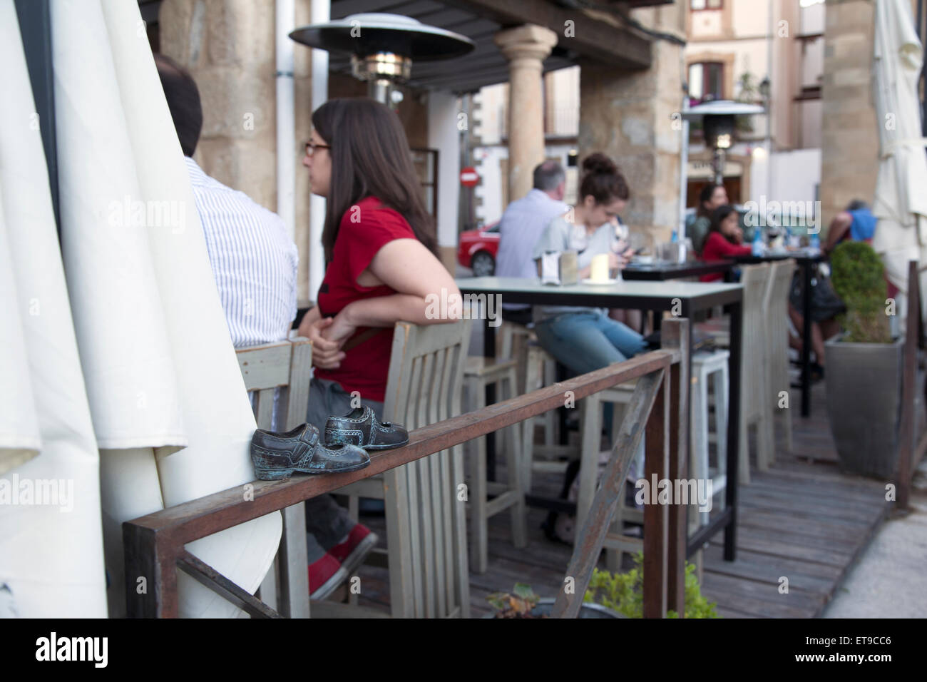 Misa del 12 Restaurant Bar and Cafe; Ubeda, Andalusia; Spain Stock Photo