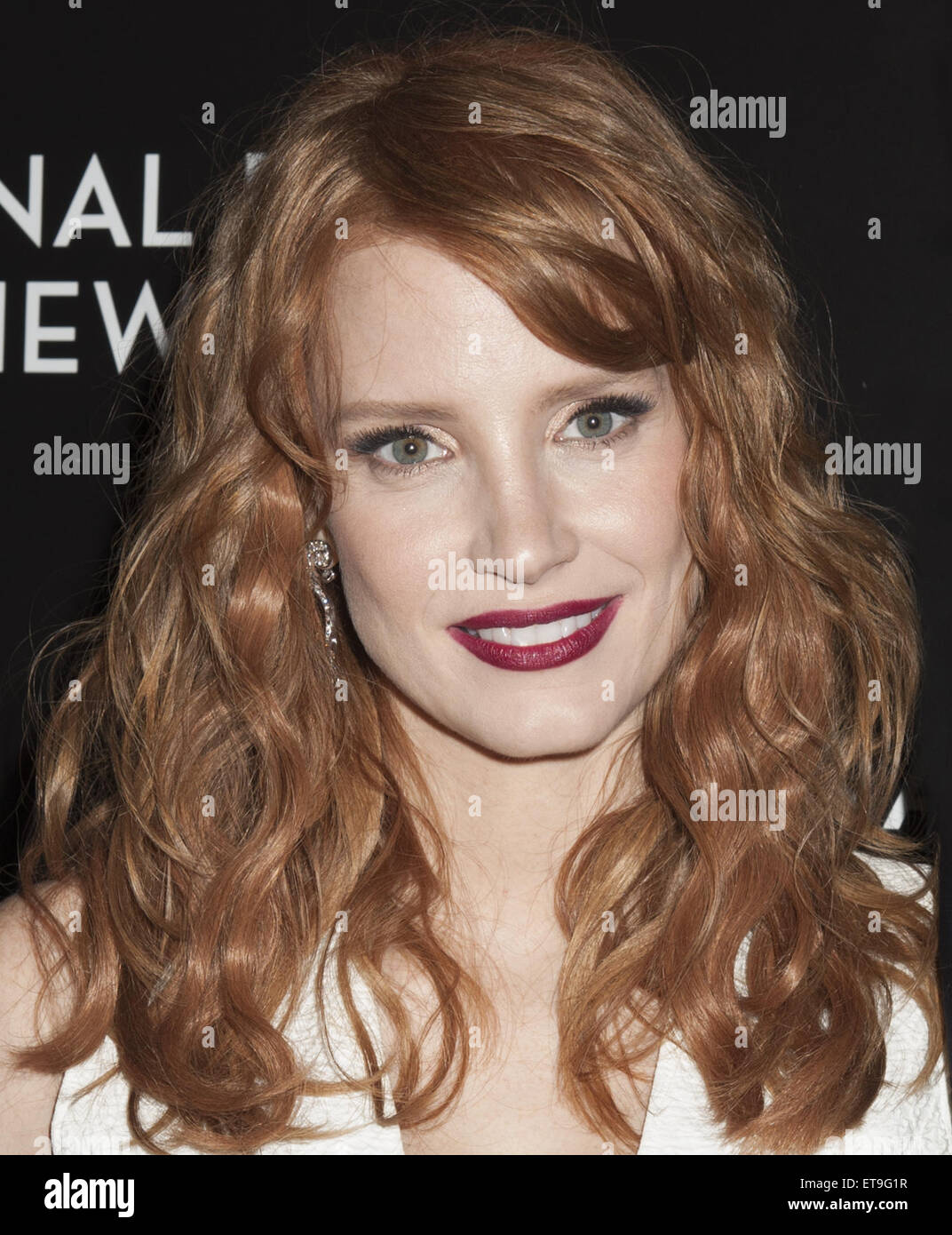 2014 National Board of Review Gala at Cipriani 42nd Street - Arrivals  Featuring: Jessica Chastain Where: New York City, United States When: 06 Jan 2015 Credit: WENN.com Stock Photo