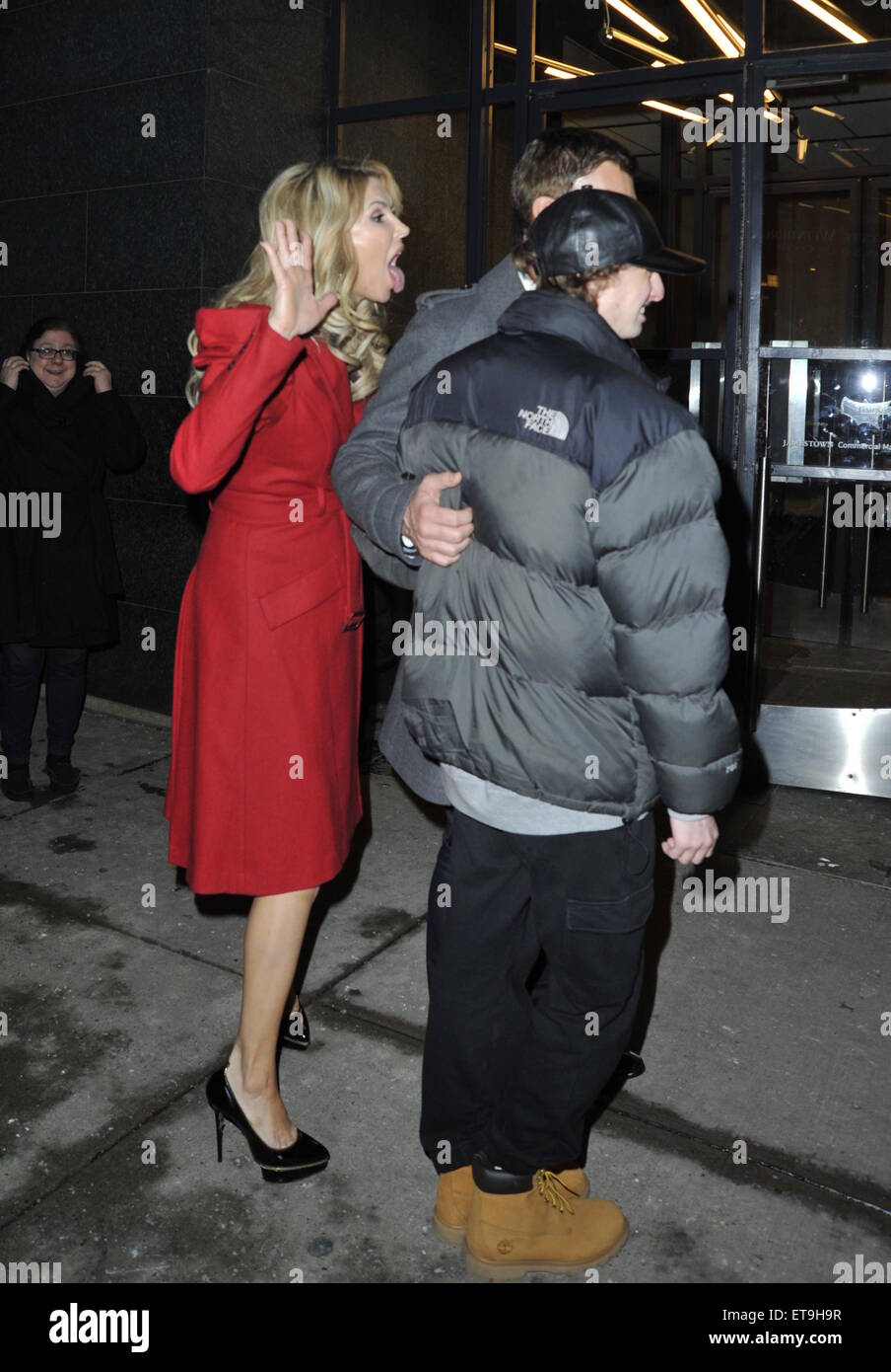 Celebrities leaving WWHL in New York Featuring Brandi Glanville Where